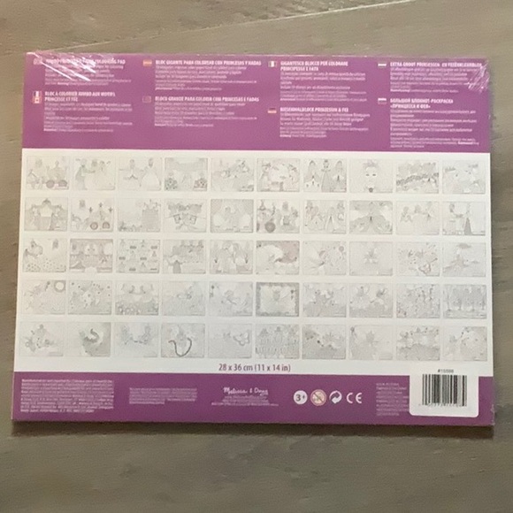 Melissa & Doug Jumbo Colouring Pad of Princesses - BRAND NEW UNOPENED - Picture 2 of 2